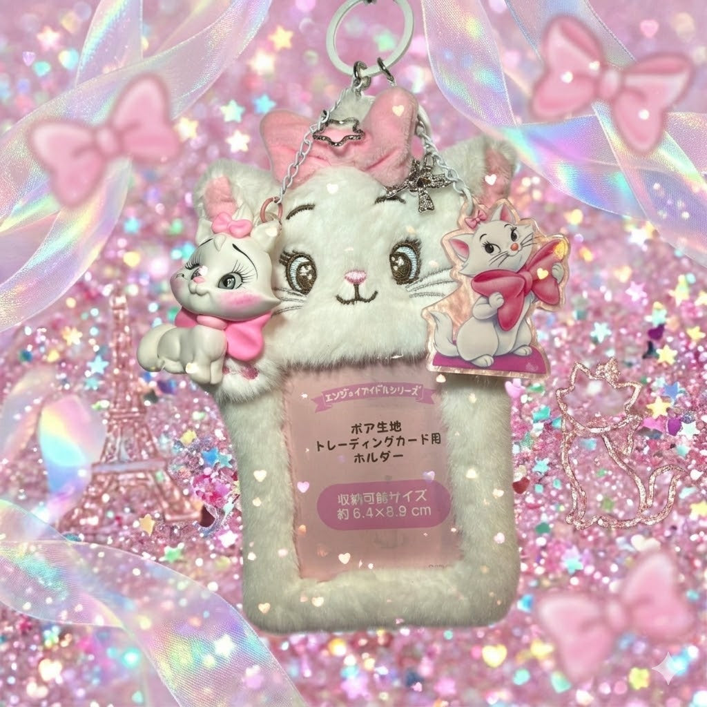 Marie Kitty Clay doll Keychain/bagcharm