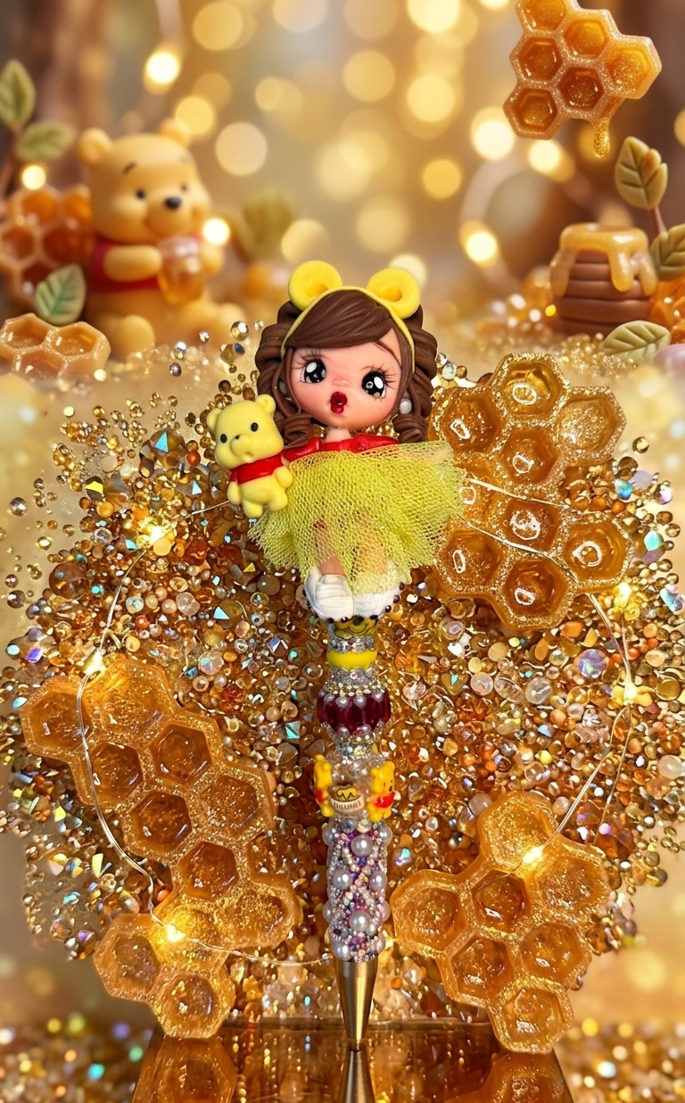 Winnie the Pooh Girl Clay Pen