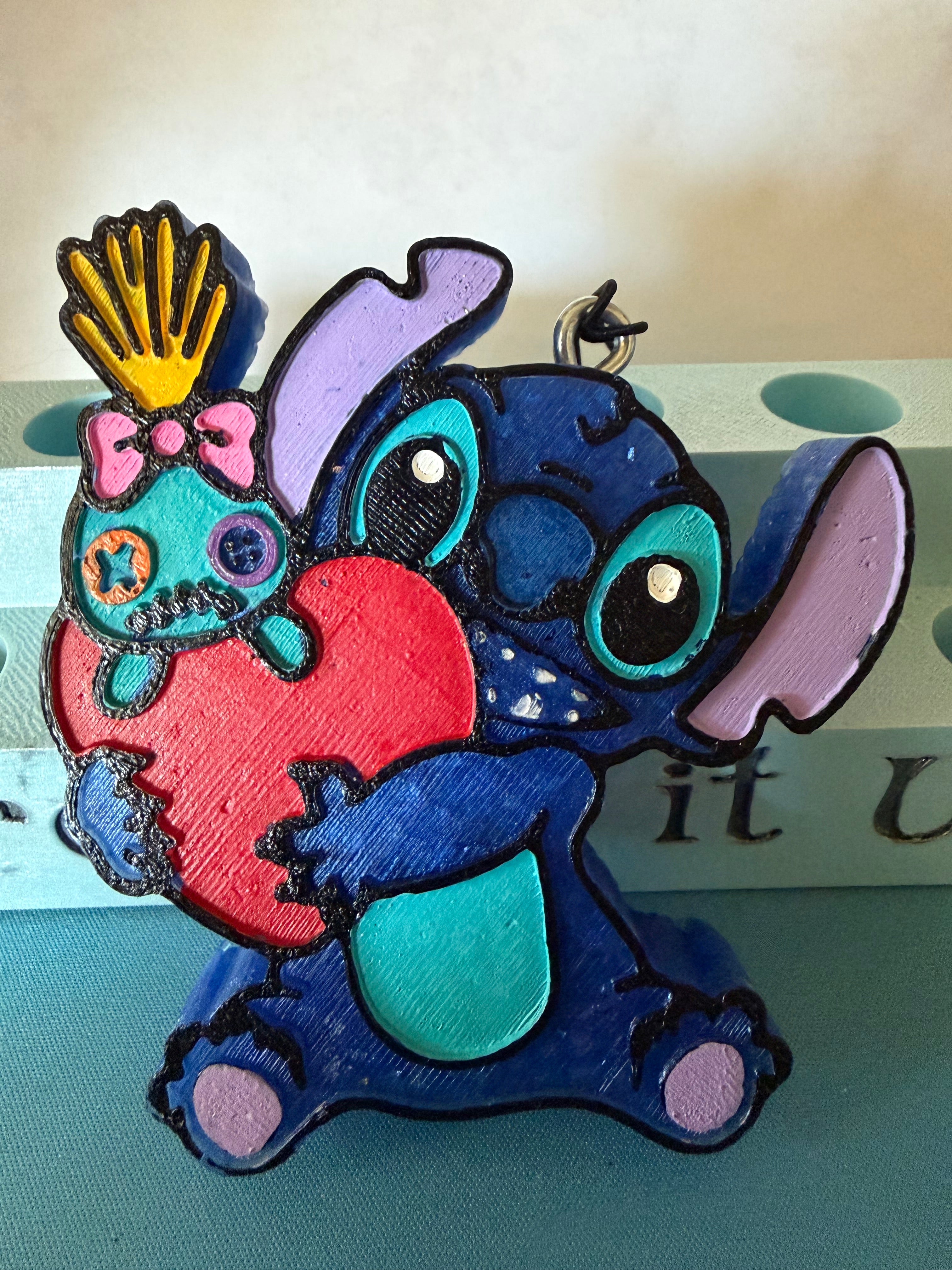 Stitch Heart Freshie