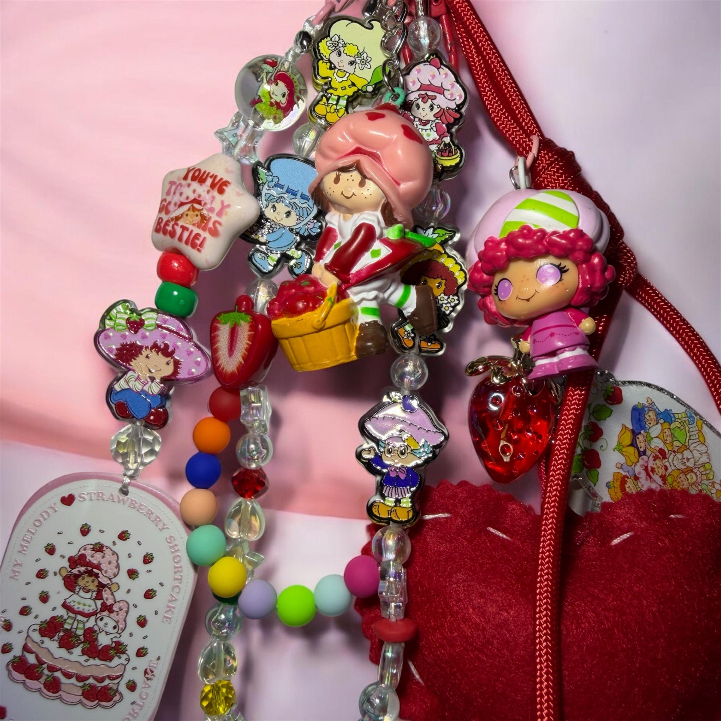 Strawberry Girl Junk KeyChain
