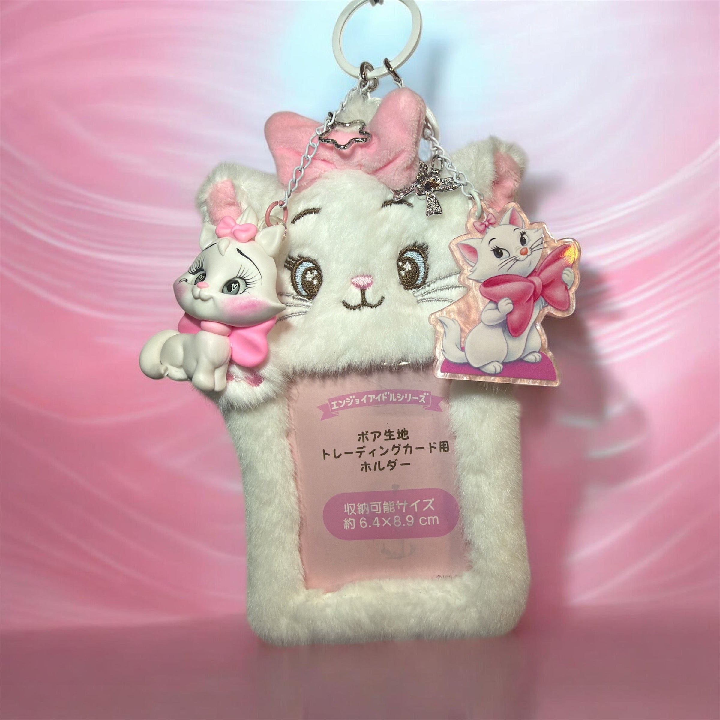 Marie Kitty Clay doll Keychain/bagcharm